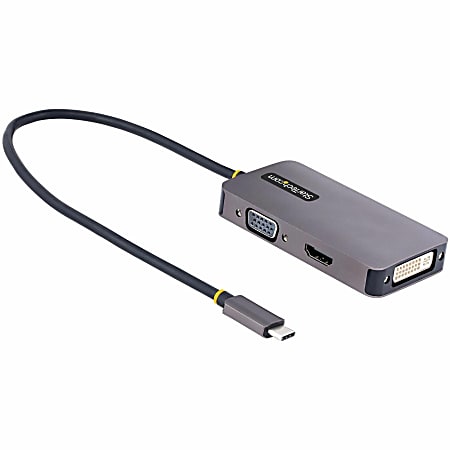 StarTech.com USB C Video Adapter, USB C to