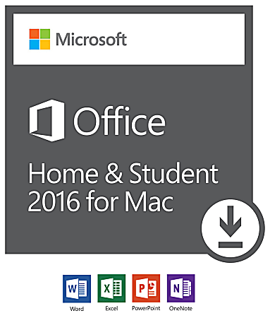 Office Home And Student 2016 For Mac®, Download