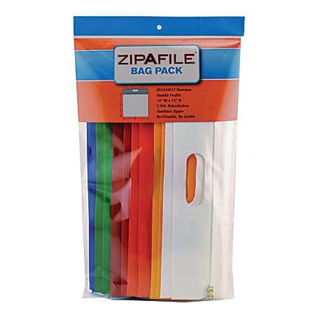 Bags of Bags ZIPAFILE® Storage Bags, Pack of