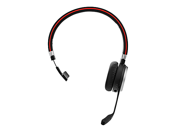 Jabra® Evolve 65 Microsoft® Lync Mono Wireless Bluetooth® Over-The-Head Headphones