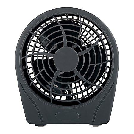 BLACK+DECKER Turbo Desk Fan – Electric Portable 7 Inch Table Fan with  Adjustable Tilt for Quiet Cooling, Black