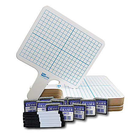 Grid Side/Plain Side Dry Erase Lap Board by Flipside Products, Inc FLP11000