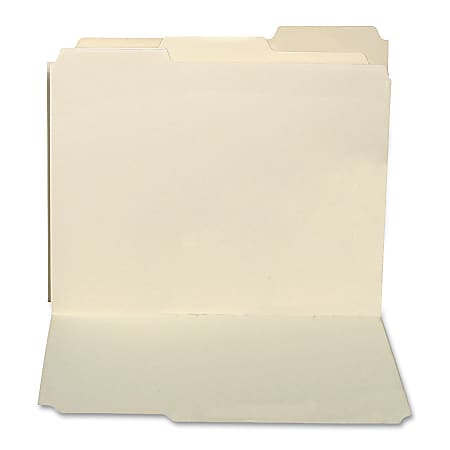 SJ Paper 1/3-Cut Archival File Folders, Letter Size, Manila, Box Of 100