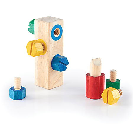 Guidecraft Screw Block™ Manipulative