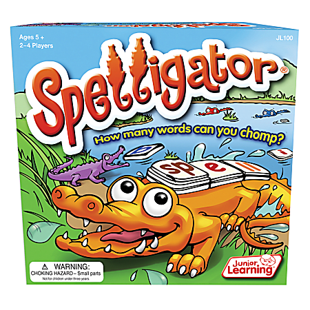 Junior Learning® Spelligator Word Building Game