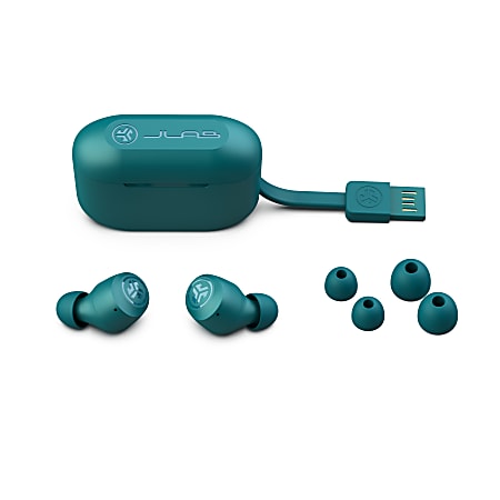 JLab Audio Go Air POP True Wireless Earbuds With Microphone Teal - Office  Depot