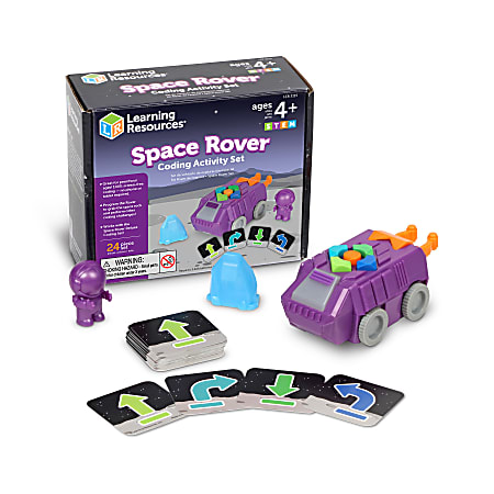 Learning Resources Space Rover Coding Se, All Ages, Set Of 24 Pieces