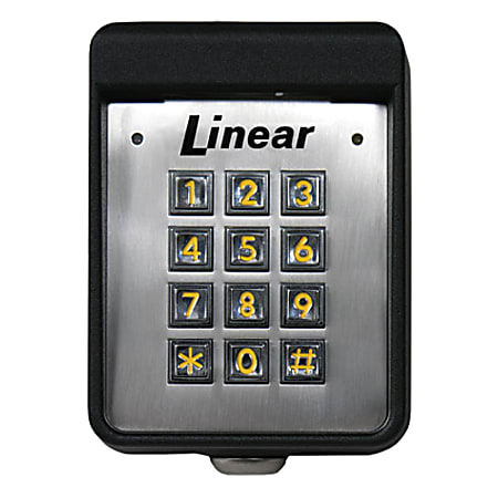 Linear AK-11 Exterior Digital Keypad - Key Code - 480 User(s) - 24 V DC