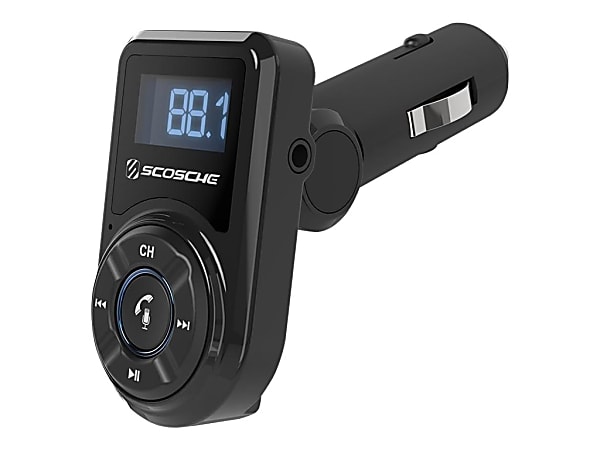 Scosche BTFreq - Bluetooth hands-free / FM transmitter / charger for cellular phone - black
