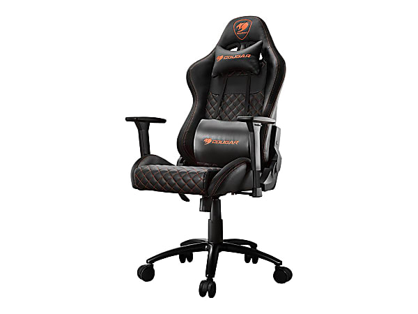 Gaming Chair Cougar Armor One Royal Black Computer, Up To 120 Kg, Pu  Leather/steel, 3d, 180° Folding Back, Ergonomic, Comfortable Work On  Computer, Healthy Back, Correct Posture, Massage Chair, Office Chair 