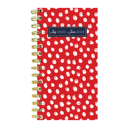 TF Publishing Small Weekly/Monthly Planner, 3-1/2" x 6-1/2", Rosie, July 2022 To June 2023