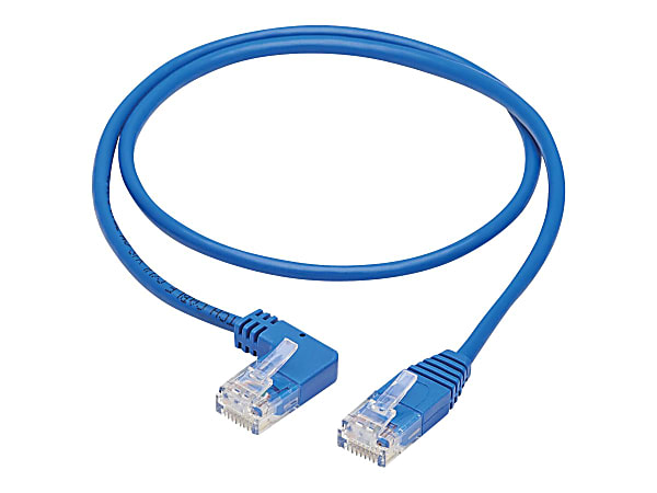 Tripp Lite Cat6 Ethernet Cable Left Angled UTP