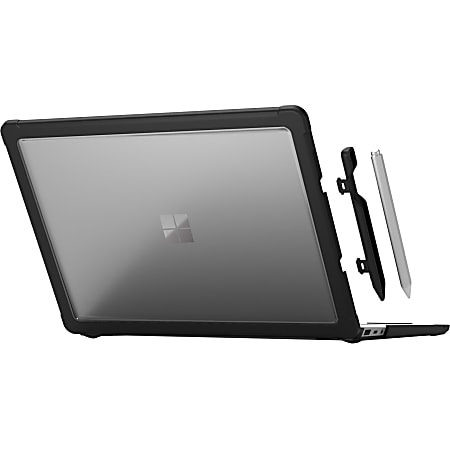 STM Goods DUX for Surface Laptop 2/3/4/5 - For Microsoft Notebook - Black - Thermoplastic Polyurethane (TPU), Rubber - STM122262M01