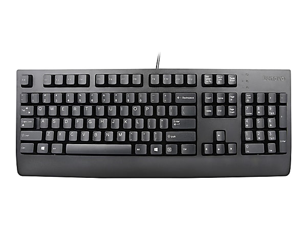 Lenovo Preferred Pro II - Keyboard - USB - QWERTY - Spanish - black