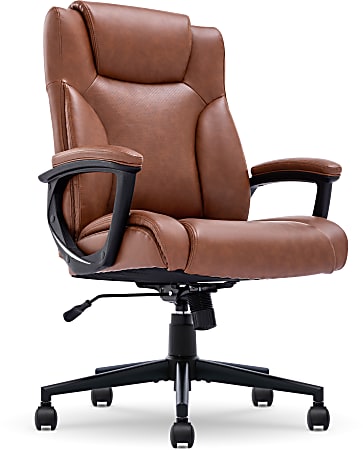 Serta Connor Ergonomic Bonded Leather High Back Executive Office
