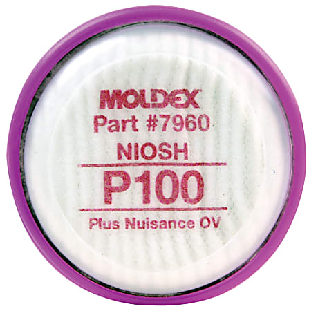 Moldex 7960 PR 100 Oil/Non-Oil Particulate Nuisance Filter Disk