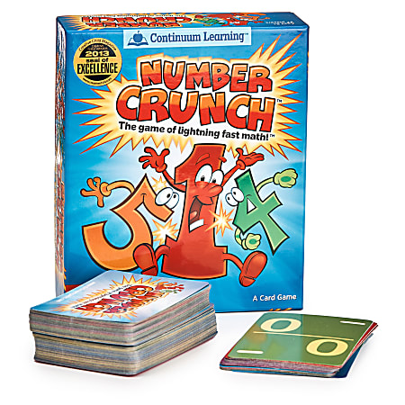 Continuum Games Number Crunch Card Game
