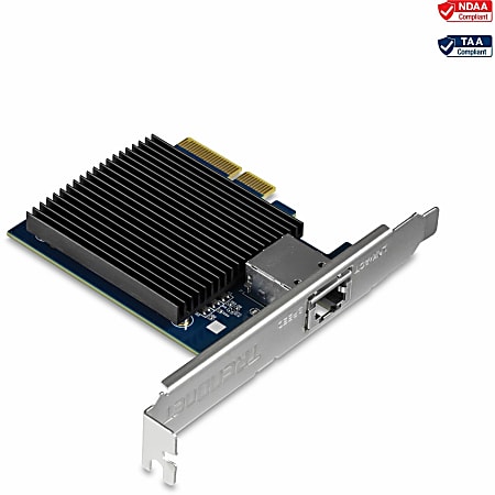 TRENDnet 10 Gigabit PCIe Network Adapter, Converts A