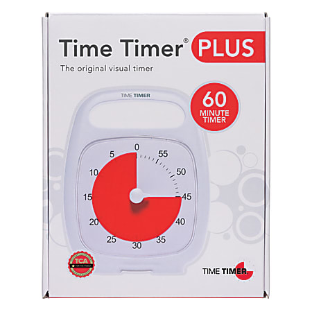 Time Timer Plus 120 Minute Timer, White : Target