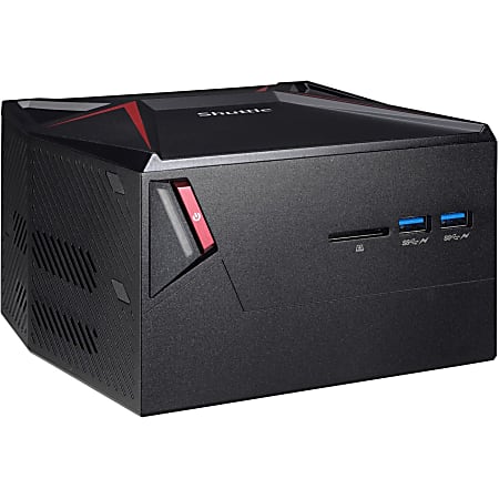 Shuttle XPC nano Gaming Barebone System - Small Form Factor - Intel Core i7 7th Gen i7-7700HQ - 32 GB DDR4 SDRAM Maximum RAM Support - 2 Total Memory Slots - NVIDIA GeForce GTX 1060 Graphic(s) - Intel Optane Memory Ready - 3 Year