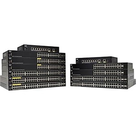 Cisco SF250-24 Ethernet Switch - 24 Ports - Manageable - 2 Layer Supported - 10.60 W Power Consumption - SF25024K9NA