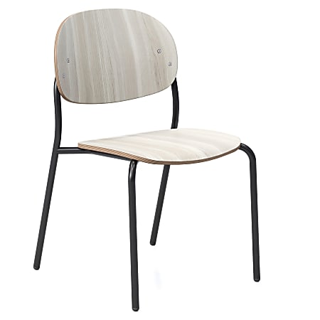 KFI Studios Tioga Guest Chair, Ash/Black