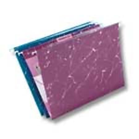 Pendaflex® Premium Marble Hanging File Folders With InfoPocket™, Letter Size, Assortment #1, Pack Of 25