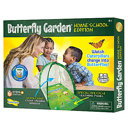 Insect Lore Butterfly Garden® Homeschool Edition 6-Piece Kit