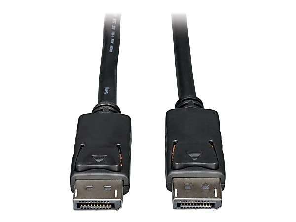 Eaton Tripp Lite Series DisplayPort Cable with Latching Connectors, 4K 60 Hz (M/M), Black, 1 ft. (0.31 m) - DisplayPort cable - DisplayPort (M) to DisplayPort (M) - 1 ft - black
