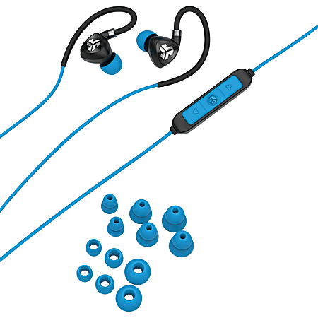 JLab Audio Fit 2.0 Bluetooth Earbud Headphones Office Depot