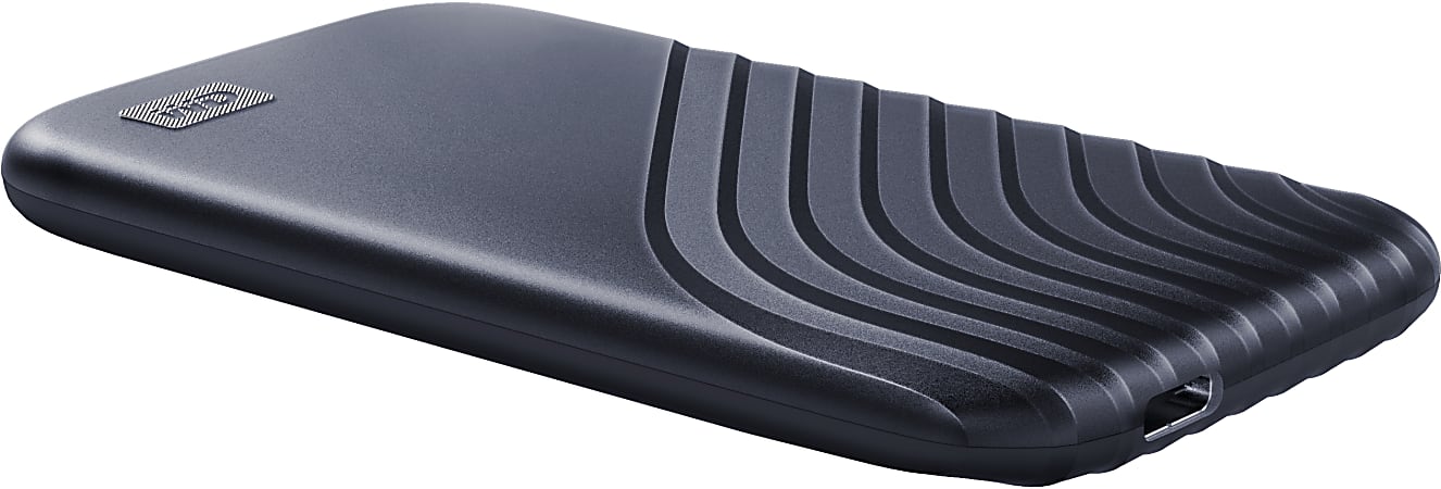 Western Digital My Passport Portable SSD 2TB Blue - Office Depot
