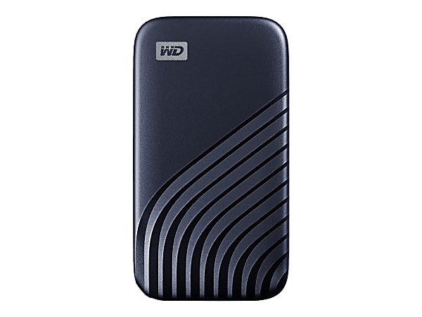 殿堂 SSD Portable Passport My Digital Western 2TB Depot Office - Blue 周辺機器