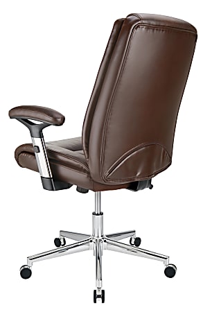Realspace Densey Bonded Leather Mid Back Managers Chair