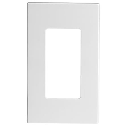 Leviton 1 Socket Faceplate - 1 x Socket(s) - 1-gang - White
