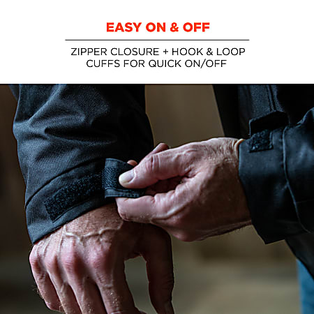 Hook and loop cuffs clearance