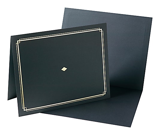 Gartner Studios Certificate Holders 9 12 x 12 Black Pack Of 6 ODP