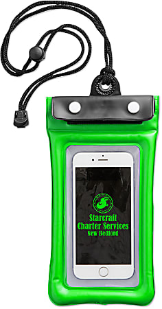 Phone pouch for water clearance