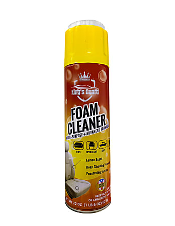 Quick Communication Corp. King's Guard Multi-Purpose Foam Cleaner, 22 Oz