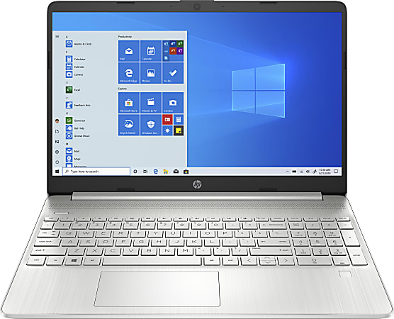 HP 15-ef1050nr Laptop, 15.6" Screen, AMD Ryzen 3, 8GB Memory, 256GB Solid State Drive, Windows® 10, 2W7N9UA#ABA