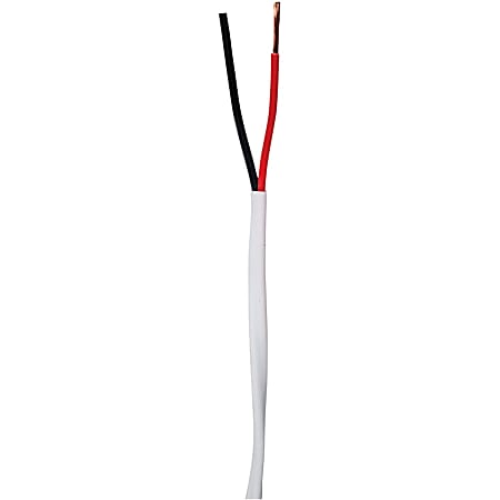Ethereal Audio Cable - 1000 ft Audio Cable for Audio Device, Speaker - Bare Wire - Bare Wire - White - 1