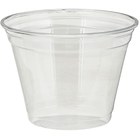 Dixie 9 oz Cold Cups by GP Pro - 9 fl oz - Clear - PETE Plastic