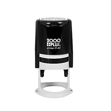 Custom 2000 Plus® Self-Inking Monogram Stamp, 1-9/16" Impression Diameter