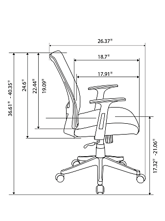 Brenton studio radley online task chair assembly