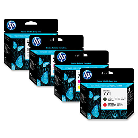 HP 771 Original Printhead - Single Pack - Inkjet - Photo Black - 1 Each