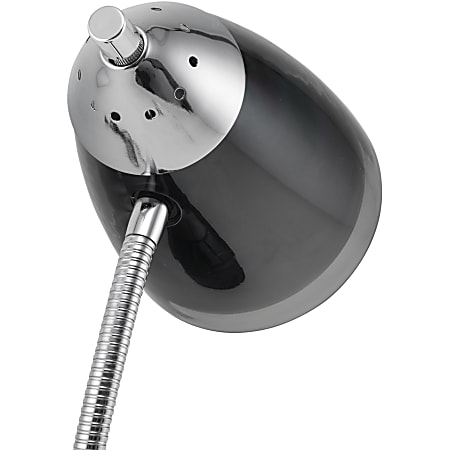 Victory Light V-Light Organizer Desk Lamp - 10 W LED Bulb - Chrome - Flexible Arm - Desk Mountable - Black, Chrome, Translucent - for Desk, Tablet, Phone Victory Light V-Light Organizer Desk Lamp - 10 W LED Bulb - Chrome - Flexible Arm - Desk Mountable - Black, Chrome, Translucent - for Desk, Tablet, Phone