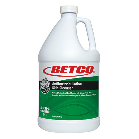 Betco Antibacterial Lotion Skin Cleanser - Lotion - 1 gal - Tropical Hibiscus - Applicable on Hand - Anti-bacterial, Moisturising - 4 / Carton