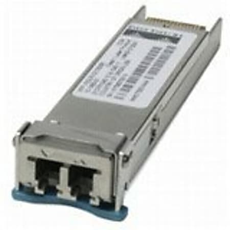 Cisco - XFP transceiver module - SONET/SDH, 10 GigE, POS - 10GBase-ZR - LC single-mode - up to 49.7 miles - OC-192/STM-64 - 1550 nm