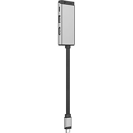 Alogic MagForce TRIO 3-in-1 Hub - 1x USB 3.2 (Gen 1) Type C - Male - 1x HDMI 2.0 Digital Audio/Video - ULCHDACPDSGR