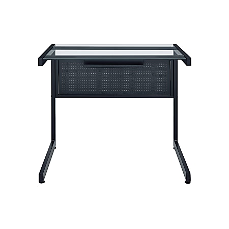 Eurostyle Caesar 34"W Writing Desk, Black