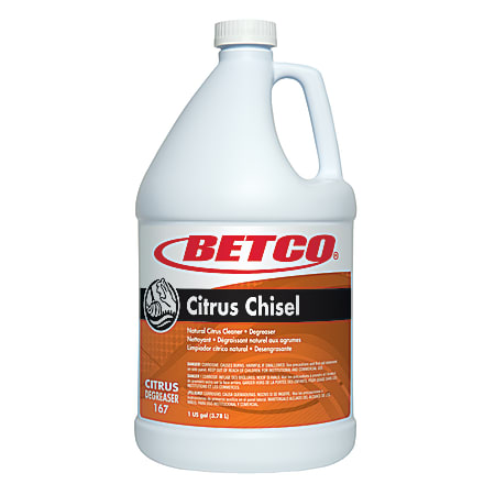Betco® Chisel Degreaser Concentrate, Citrus Scent, 148 Oz Bottle, Case Of 4